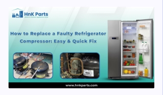 Replacing a Faulty Refrigerator Compressor: Quick and Easy Fix