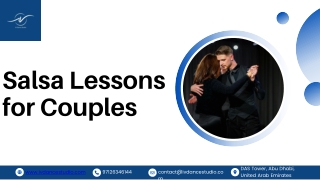 Book Now Romantic Salsa Lessons for Couples