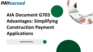 AIA Document G703