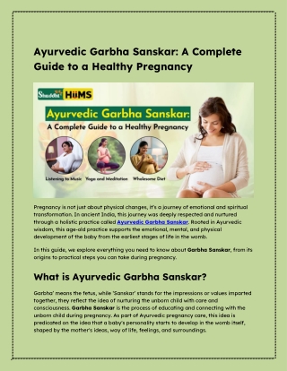 Ayurvedic Garbha Sanskar_ A Complete Guide to a Healthy Pregnancy