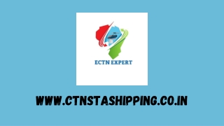 ectn certificate agent in india - CTN certificate provider in india