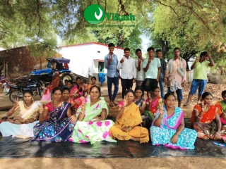 Livelihood training for tribal communities by Vikash NGO
