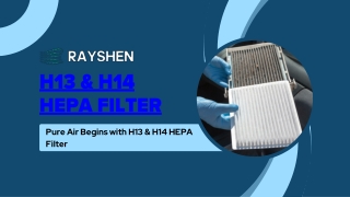 HEPA Filters: Breathe Cleaner Air with Advanced Filtration Technology