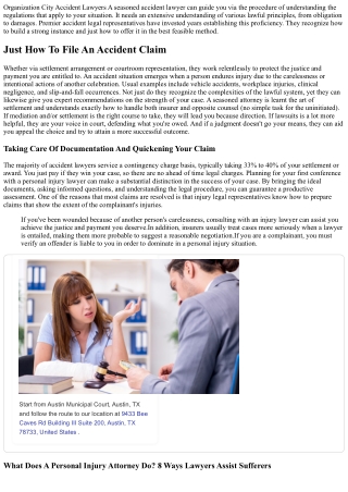 Just How Can An Injury Lawyer Help You?