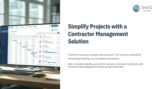 Simplify Projects with a Contractor Management Solution