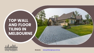 Top Wall and Floor Tiling in Melbourne - www.philtongroup.com.au