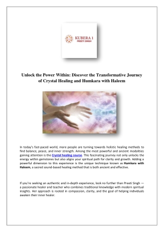 Numerology Course by Preeti Singh | Kubera1