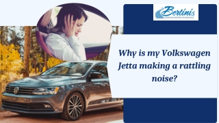 Why is my Volkswagen Jetta making a rattling noise