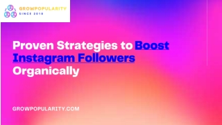Effective Strategies to Boost Instagram Followers