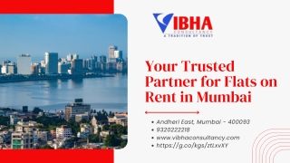 Your Trusted Partner for Flats on Rent in Mumbai