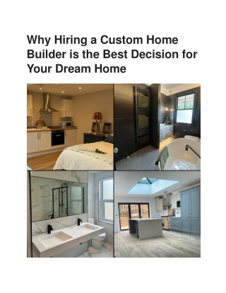 Expert Custom Home Builder Services | Buckhurst Construction