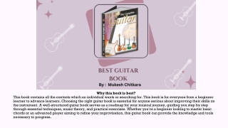 Best Guitar Book