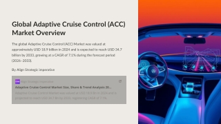 Global Adaptive Cruise Control (ACC) Market – Innovation, Demand