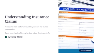 understanding insurance claims
