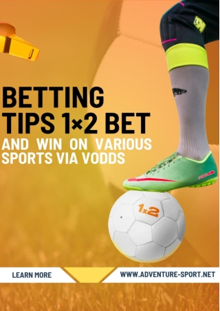 Betting Tips 1×2 Bet and Win on Various Sports via VOdds