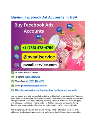 Buying Facebook Ad Accounts in USA (1)