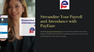 Simplify Canadian Payroll & Attendance with PayEaze – The All-in-One HR Solution