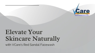 Best Benefits of Red Sandal Face Wash to Remove Dirt & Impurities - VCare