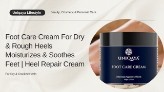 Cracked Heel Repair Cream For All Skin Types