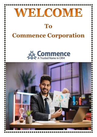 Driving Small Business Success with the Best CRM Software- Commence Corporation’s Approach