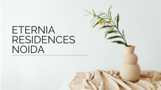 Eternia Residences Noida
