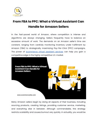 From FBA to PPC_ What a Virtual Assistant Can Handle for Amazon Sellers
