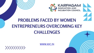 Problems Faced by Women Entrepreneurs Overcoming Key Challenges