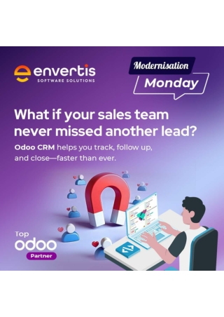 Boost Sales Efficiency with Tailored Odoo CRM Solutions by Envertis