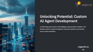 Revolutionize Business Workflows with Custom AI Agent Development