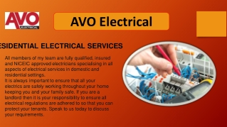 avo electrical
