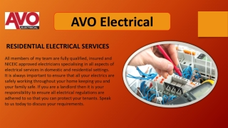 avo electrical