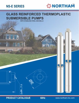 4″ Thermoplastic Submersible Pumps with Stainless Steel End Bells PDF