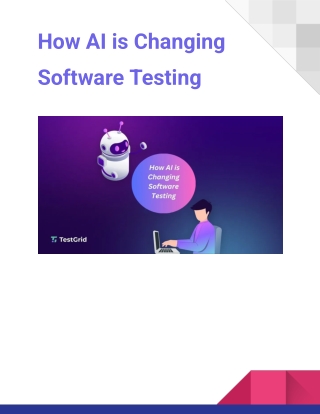 AI in Testing: Redefining Speed, Accuracy, and Scalability