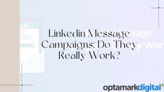 Linkedin Message Campaigns Do They Really Work