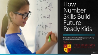How Number Skills Build Future-Ready Kids