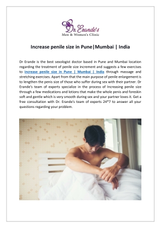 Increase penile size in Pune,Mumbai,India (1)