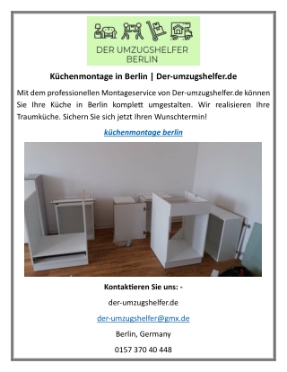 k chenmontage in berlin der umzugshelfer de