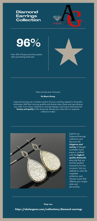 Buy Handmade Diamond Earrings, Natural Studs, Luxury Gemstone Earrings Online
