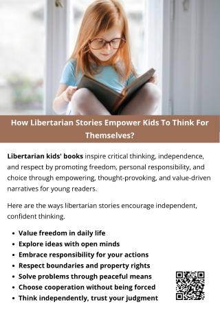 How Libertarian Stories Empower Kids To Think For Themselves?