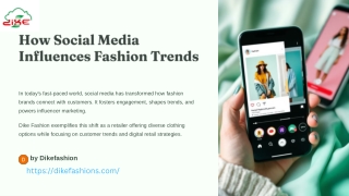 How Social Media Influences Fashion Trends and Industry