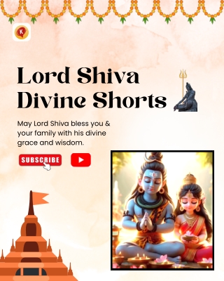 Lord Shiva Divine Shorts |  Kunj KI AI Masti