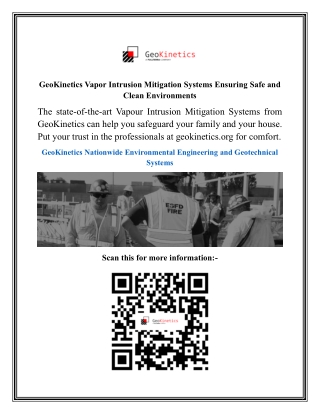 geokinetics vapor intrusion mitigation systems