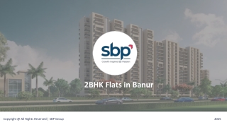 2 BHK Flats in Banur