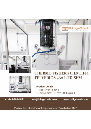Thermo Fisher Scientific  FEI Verios 460L FE-SEM
