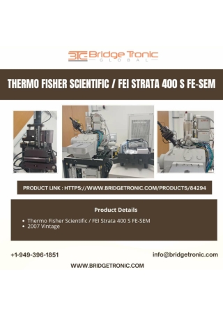 Thermo Fisher Scientific  FEI Strata 400 S