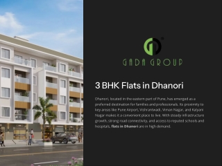 3 BHK Flats in Dhanori – Explore Gada Elina by Gada Group