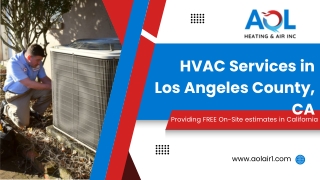 Best & Affordable HVAC Services Los Angeles