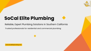 SoCal Elite Plumbing | Emergency Plumber Los Angeles