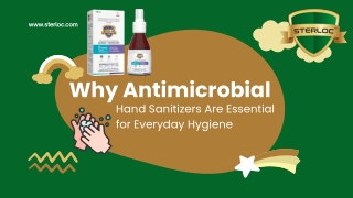 Why Antimicrobial Hand Sanitizers Are Essential for Everyday Hygiene