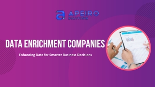 Top Data Enrichment Companies for Smarter B2B Insights